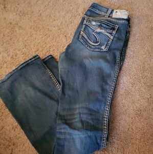 Silver Jeans 33W 36L